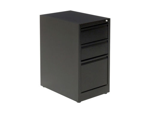 Módulo de gavetas para escritório metálico - BOX - BOX - Versa Products - com 3 gavetas / modular / com chave