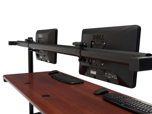 Suporte para monitor de secretária - Versa Products - duplo