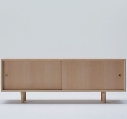 Buffet aparador contemporâneo - HIROSHIMA 6955-32 - Maruni - em carvalho / em nogueira / em faia