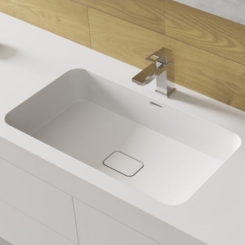 Cuba de embutir - MIRAKLON FMR5 - Hasenkopf - em acrílico / em Corian® / com tampo