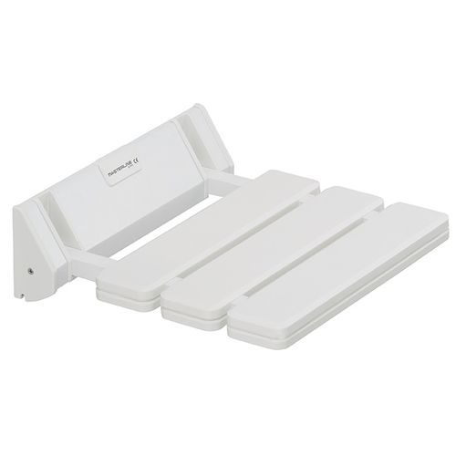 Assento de banho rebatível - BISKA - ROSSIGNOL - de parede / em ABS / para instalações sanitárias