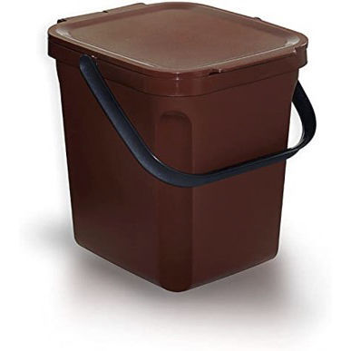 Lixeira para cozinha - GREENO - ROSSIGNOL - de coleta seletiva / em plástico reciclado / com tampa