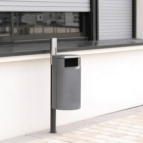 Lixeira pública - ÉVÉOLE - Concept Urbain - de piso / em aço galvanizado / em aço inoxidável