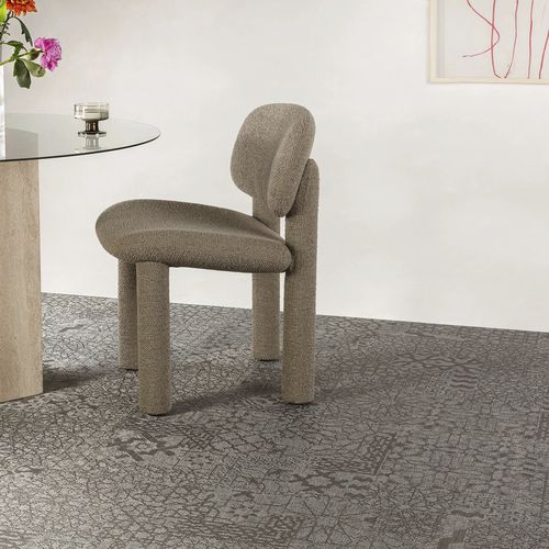 Revestimento de piso vinílico - ALHAMBRA CHARCOAL   - 2TEC2 - em fibra de vidro / em PET / para ambiente interno