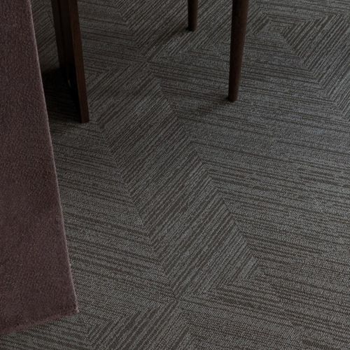 Revestimento de piso vinílico - STRATA COAL - 2TEC2 - de fibra de vidro / para ambiente interno / para sala de estar