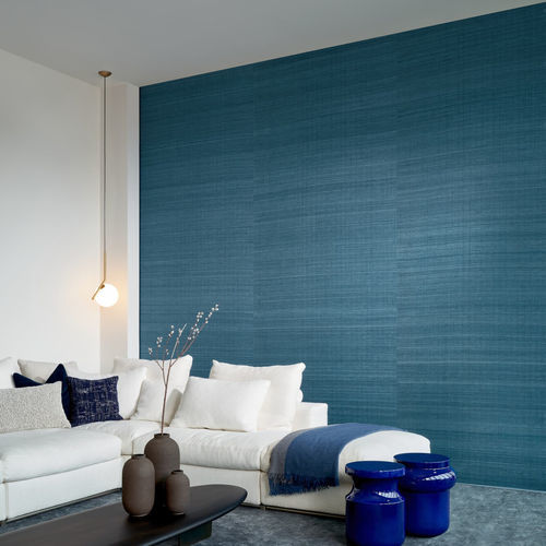 Acabamento de parede em suporte não tecido - GHICHA SILK - ARTE - para ambiente interno / em seda / de cor lisa