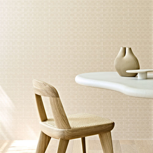 Papel de parede contemporâneo - WEAVE - ARTE - vinílico / estampado / efeito de couro