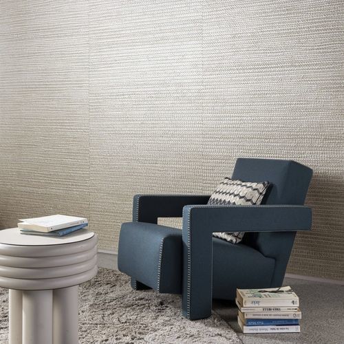 Acabamento de parede em suporte não tecido - Twill - ARTE - para ambiente interno / em fibras naturais / texturizado