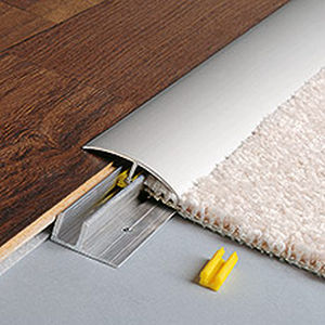 Perfil de transição em alumínio - CLIPPER EXPANSION - DURAL France - para revestimento cerâmico / para carpetes / com ângulo reto
