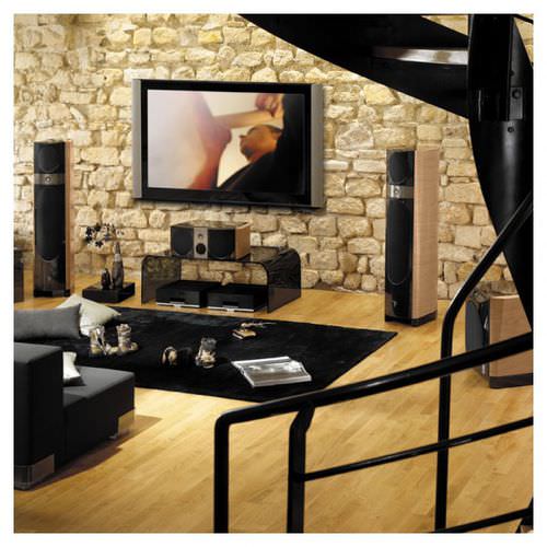 Subwoofer residencial - ELECTRA SW 1000 BE - FOCAL - para ambiente interno / em MDF / retangular