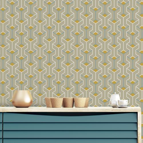 Revestimento para parede interna - Escher-12003 - Muraspec - vinílico / com motivos impressos / não tecido