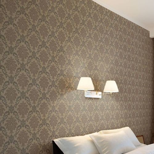 Revestimento para parede interna - Palma Damask-01F91 - Muraspec - vinílico / com motivos impressos / não tecido