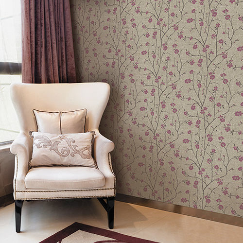 Acabamento de parede para ambiente interno - SAKURA - Muraspec - vinílico / não tecido / com motivos impressos