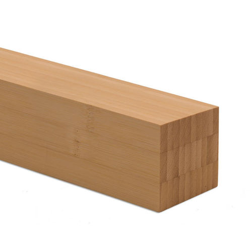 Viga em bambu - SOLID: SIDE PRESSED NATURAL - MOSO Bamboo Products - de seção retangular / para engradamento