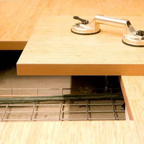 Piso elevado em bambu - COMPUTER FLOORING - MOSO Bamboo Products - para ambiente interno