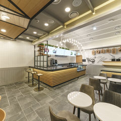 Tampo de bancada em Superfície Sólida - STEEL  ST023 - Staron Solid Surfaces - da linha comercial / para cozinha / para banheiro