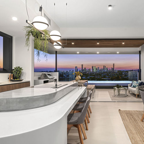 Tampo de bancada em Superfície Sólida - METALLIC YUKON EY510 - Staron Solid Surfaces - para cozinha / para banheiro / liso