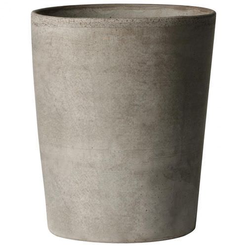 Vaso de jardim em terracota - COPENHAGEN : TKO  - Deroma - cônico / redondo