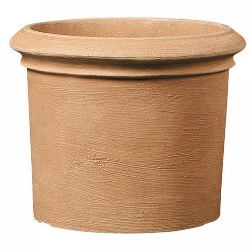 Vaso de jardim em material plástico - AGILY : 9R9 - Deroma - redondo