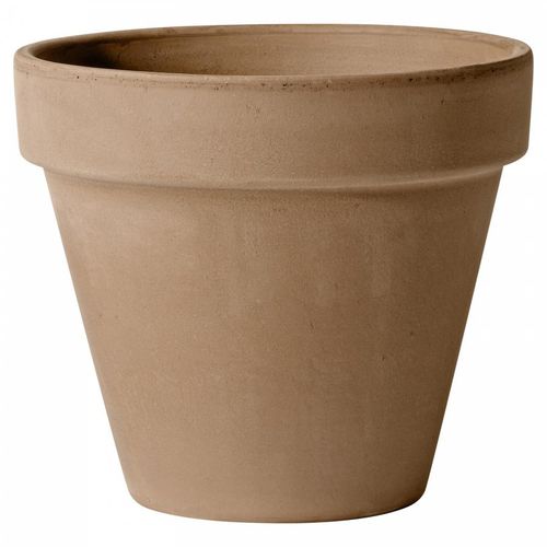 Vaso de jardim em terracota - MOKA : 1-C - Deroma - cônico / redondo