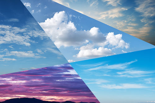Biblioteca de materiais - SKY BACKGROUNDS - VizPeople Cut Out people
