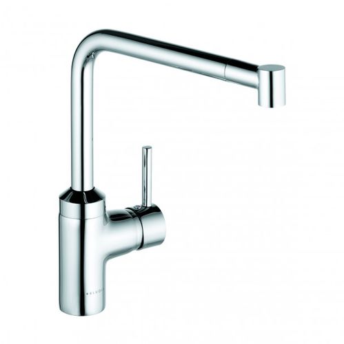 Misturador monocomando de bancada - L-INE - KLUDI - em metal cromado / para cozinha / 1 furo