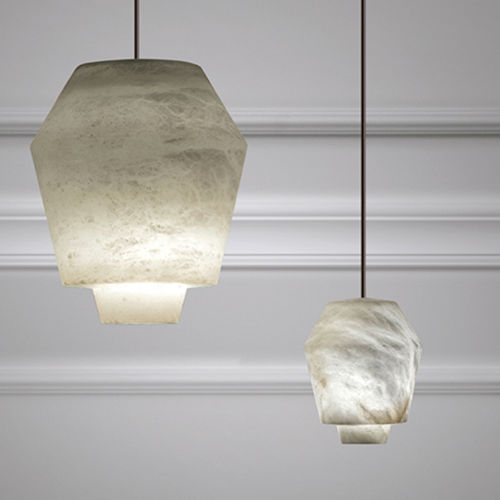 Pendente - ALIX - Atelier-alain-ellouz - em alabastro / contemporânea / Wire