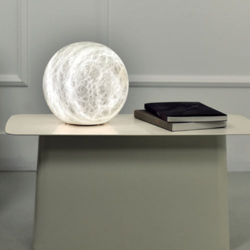 Luminária de mesa - UNO - Atelier-alain-ellouz - em alabastro / contemporânea / sem fio