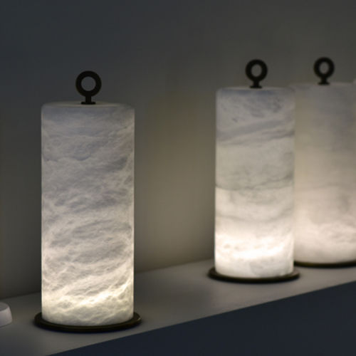 Lanterna em alabastro - AUTONOMOUS - Atelier-alain-ellouz