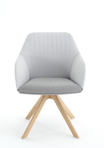 Cadeira contemporânea - EASE - Arco - para ambiente interno / em carvalho / em tecido
