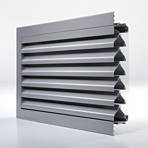 Grelha de ventilação em alumínio - DUCOGRILLE CLASSIC G 70V  - Duco - retangular / para ambiente externo / para fachada