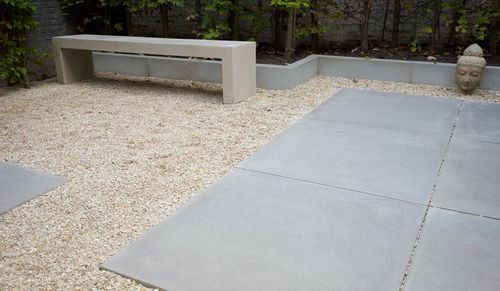 Guia de jardim - SMOOTH GREY VELVET - Stone & Style - em concreto / linear