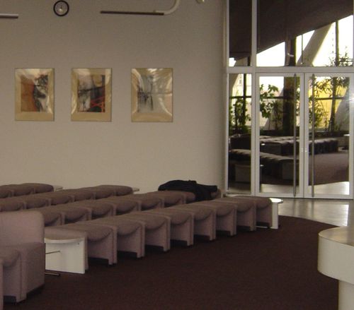 Painel de vidro laminado - ONE-WAY VISION PLASTOFLOAT - Macocco - espelhado / para edifício / para porta