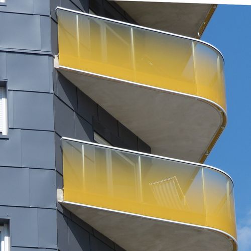 Sacada em painéis - SERISTAL IMAGE PLASTOFLOAT  - Macocco - em vidro