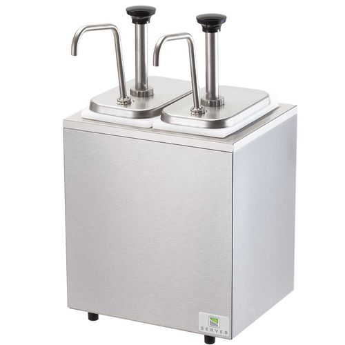 Dispenser de condimentos de bancada - SB-2 - Server Products - para bar / para hospital / para escritório