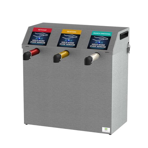 Dispenser de condimentos de bancada - SE-3-T - Server Products - da linha comercial