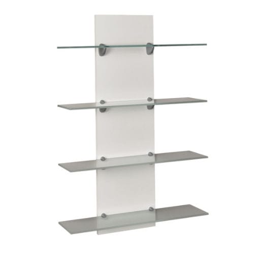 Estante de parede - TARGET - Medical & Beauty - contemporânea / em vidro / em laminado melamínico