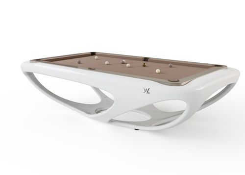 Mesa de sinuca de design original - WHITELIGHT - Billards Toulet - Babyfoot by Toulet - da linha residencial / da linha comercial / em madeira