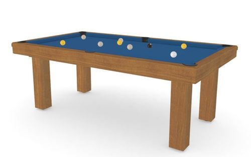 Mesa de sinuca para ambiente externo -  TECK - Billards Toulet - Babyfoot by Toulet - contemporânea / da linha comercial / da linha residencial