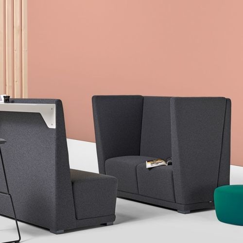 Sofá modular - CIRCUIT - Diemme - contemporâneo / em couro / em espuma de poliuretano