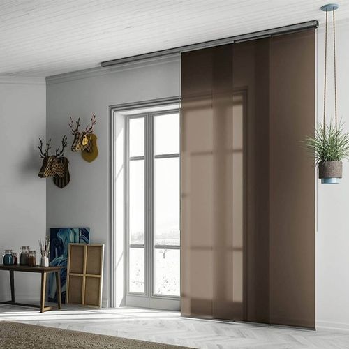 Painel japonês em alumínio - TRACK - TAO DESIGN - em tecido
