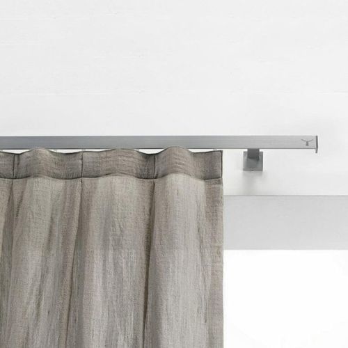 Trilho para cortina de teto - LINEA - TAO DESIGN - de parede / para cortinas franzidas / para cortinas duplas