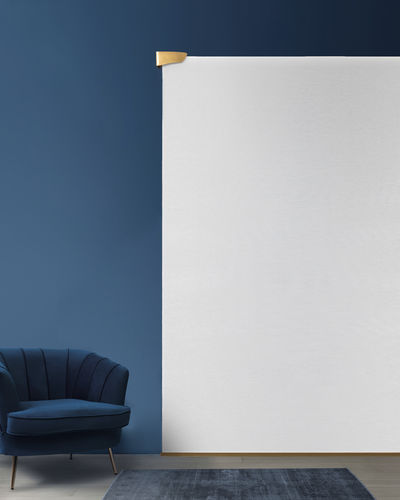 Persiana de luxo - Mirror - TAO DESIGN - rolô / para janela / em aço inoxidável