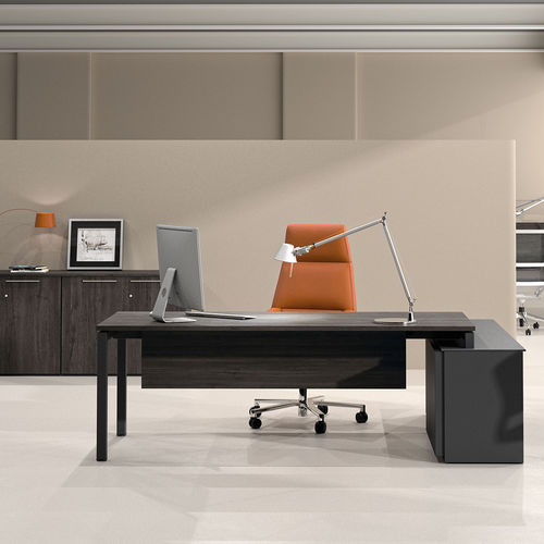 Mesa executiva - NEXO - Ofifran - de piso / contemporânea / em madeira