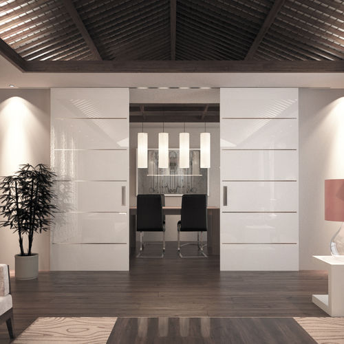 Sistema deslizante para porta - INSIDE - OPENSPACE | Sliding doors by Gosimat - para porta de vidro