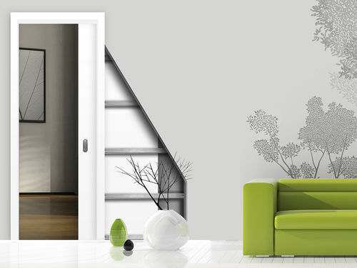 Caixilho de porta em madeira - UNIKIT - OPENSPACE | Sliding doors by Gosimat