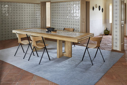 Tapete contemporâneo - DEGRADE - GAN RUGS - estampado / de lã / retangular