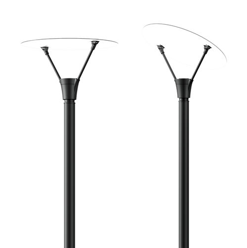 Poste de iluminação pública - LALUNA - LIGMAN Lighting Company Limited - contemporâneo / em alumínio / em alumínio extrudado