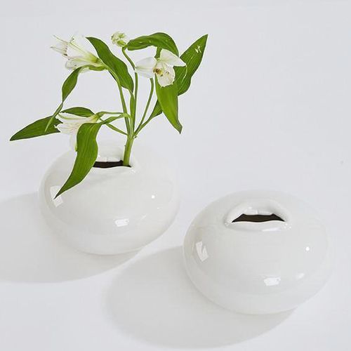 Vaso de design original - UTTER - THELERMONT HUPTON - em cerâmica / em faiança / feito à mão