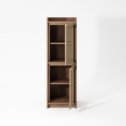 Buffet aparador alto - RT01 - Karpenter - contemporâneo / em carvalho / em teca